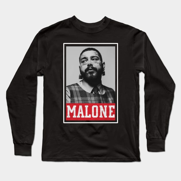 malone Long Sleeve T-Shirt by one way imagination